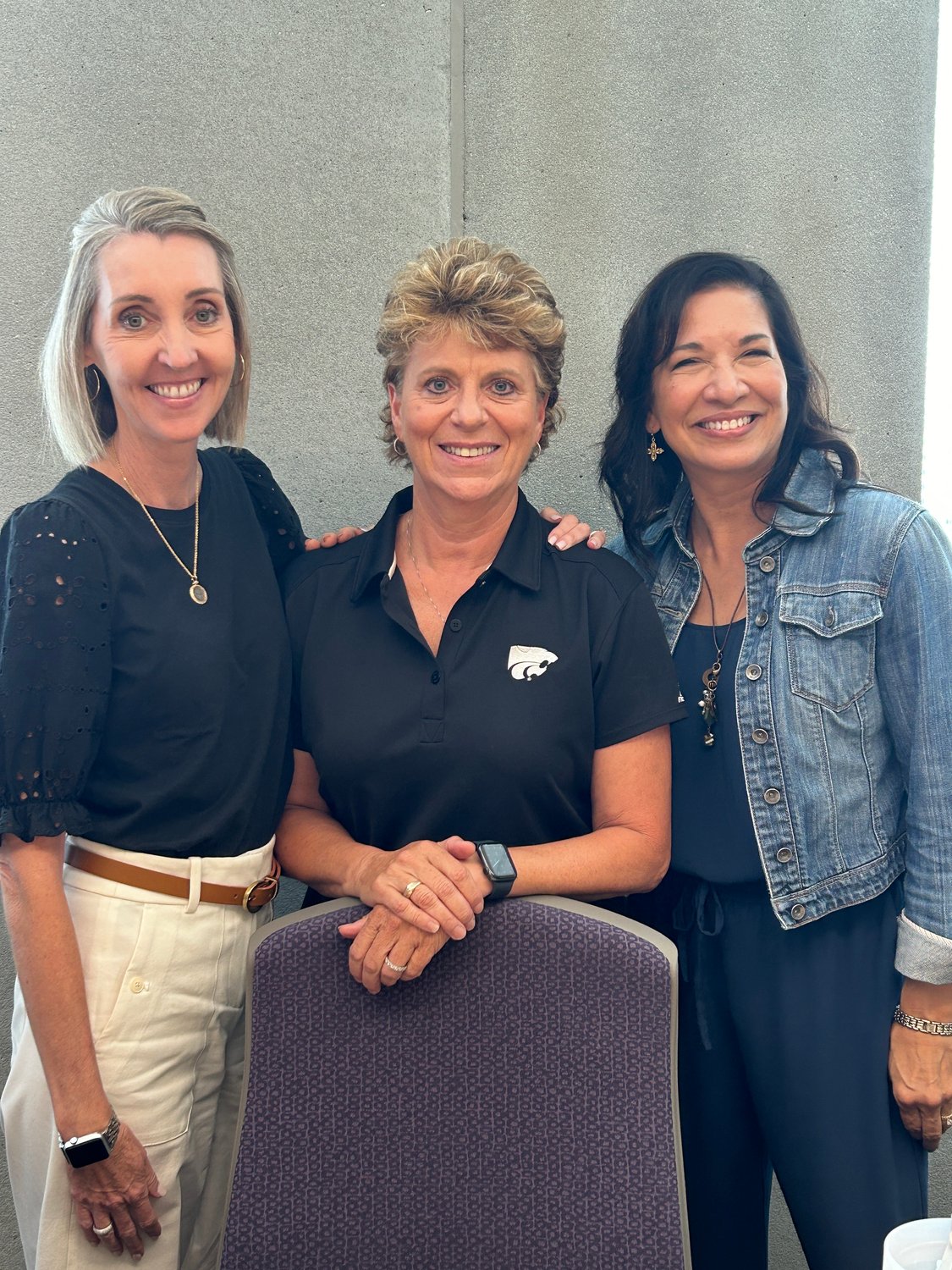 Series leaders from L to R: Meaghan Bircher, Judy Favor and Margie Banach.